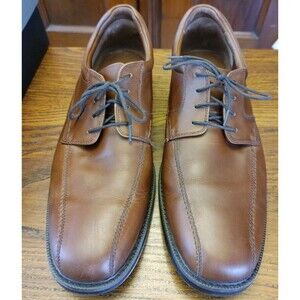 Johnston & Murphy XC-4 Stanton LAMB Run-Off Shoes Waterproof US 13M Tan VGC